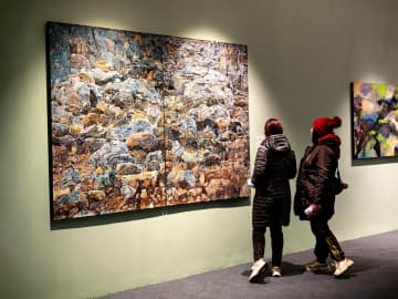 北京国際美術ビエンナーレ開幕　テーマ展では「共生」を多様に表現