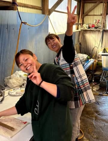 北斗晶、恒例の餅つきで義娘・凛の腕前に感心「もう世代交代です」