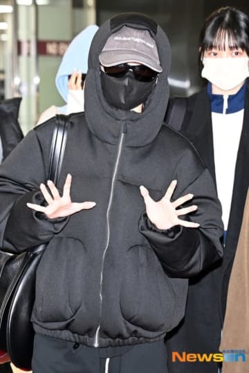 【PHOTO】aespa「紅白歌合戦」を終えて韓国に到着（動画あり）