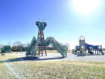 【桜区】子どもたちに人気の大型遊具が3つも！通称カマキリ公園「荒川彩湖公園」