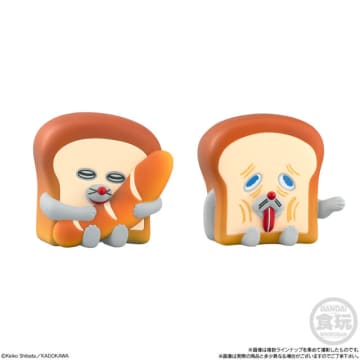 「パンどろぼう」がソフビ人形になった！「いとしのパン」「まずい」「おにぎりぼうや」など集めて可愛い全7種