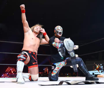 【ノア】Ｘはやはり内藤哲也！ BUSHIとともにGHCタッグ王座奪取　今後は「プランは今のところないかな」