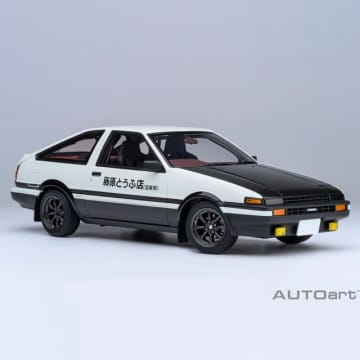 「頭文字D」トレノ（AE86）を再現…完成度の高ッ！ 1/18サイズのミニカーが「東京オートサロン2026」で販売