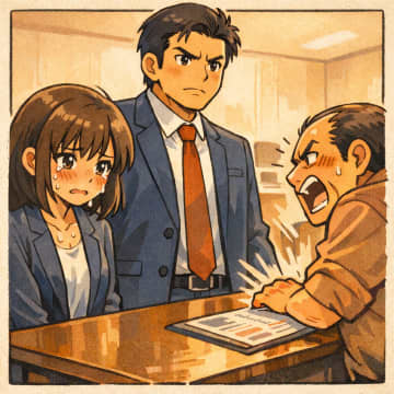 「ミスをした社員を土下座させろ」怒鳴る取引先。だが、同行していた上司の行動をうけ空気が一変【短編小説】