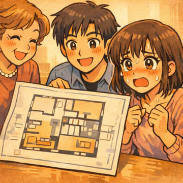 「二世帯住宅にしましょう」と持ちかける義母。だが、家の間取り図を見た瞬間、思わず寒気がした【短編小説】