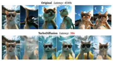 AI動画生成を最大200倍高速化する「TurboDiffusion」、映像で音声を分離するMeta開発のAI「SAM Audio」など生成AI技術5つを解説（生成AIウィークリー）