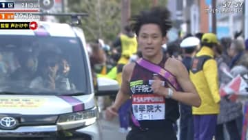 「歴史を名前に刻むぞ」國學院大學1区の青木瑠郁が指揮官のエールに応え区間新【箱根駅伝】