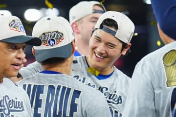 大谷翔平が由伸と食事、レジェンドと2S　ド軍カメラマンが1年の「お気に入り」を公開