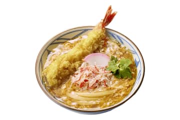 丸亀製麺11日間だけの「年明けうどん」、えび×蟹の贅沢な1杯