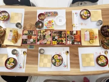 北斗晶、長男家族と元日に堪能した食事を公開「今年のおせち料理は大当たり」