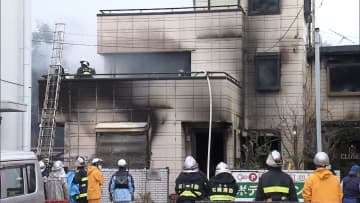 仏壇で使ったろうそく消し忘れか　喫茶店兼住宅で火事1人死亡…住人の72歳男性か　茨城・石岡市
