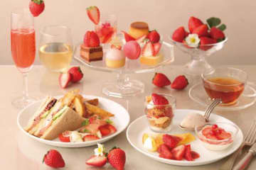 キハチ青山本店で苺尽くし♡いちごさん限定アフタヌーンティー登場