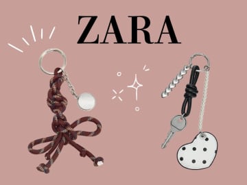 付けるだけでシャレ度UP♡【ZARA】鍵にもバッグにも◎「チャーム」