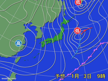 東日本と西日本の日本海側　大雪に警戒