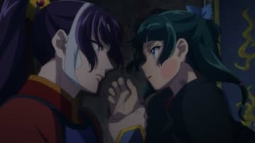 「目がギンギン」キスしようと迫る壬氏に、タジタジの猫猫「薬屋のひとりごと」2期最終話の“キス攻防戦”