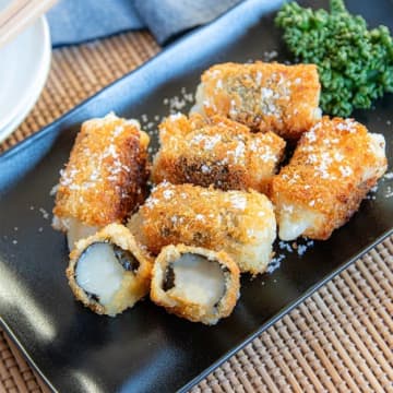 【お餅にのりを巻いてフライにしたら想像以上にウマすぎた】「いそべ餅超え！」「サクもち食感がクセになる！」食べ出したら止まらない絶品お餅レシピ