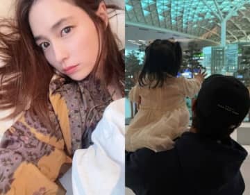 イ・ミンジョン、旅行中に娘が腸炎で不調 …夫イ・ビョンホン「徹夜で3日間看病」