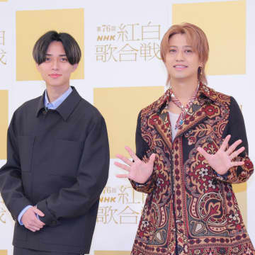 King & Princeの楽しみは「私服チェック」紅白リハ会見で明かす