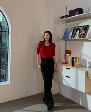 ソン・ダムビ、新年早々「お仕事」…スッキリ「痩せすぎ」体型を披露