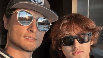 ダルビッシュ有、17歳モデル息子と再会し笑顔の2ショット　「パパそっくりのイケメンくん」「DNAは争えませんなぁ」