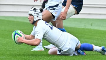 【全国高校ラグビー】桐蔭のセンター坪井が2トライ　立て続けに失点した最終盤を反省、「ミーティングで修正」