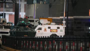 ベネズエラ副大統領「マドゥロ大統領は所在不明」