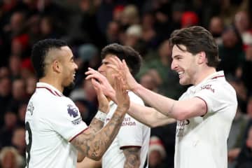 アーセナル指揮官、2得点のライスに対する期待を口に「まだ成長の余地がある」「本人も強く望んでいる」