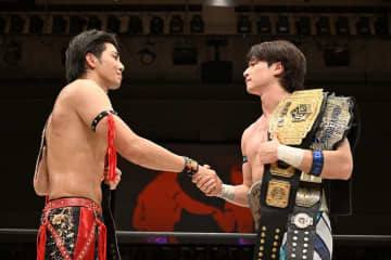 【DDT】武知海青がKO-D6人タッグ王座V2成功で、2・22後楽園「デビュー2周年記念試合」で上野勇希とのシングル戦熱望！　1・25後楽園ではTAKESHITA＆秋山準と初対戦