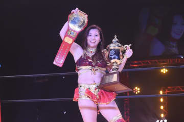 【マリーゴールド】青野未来、1年前の涙を歓喜に変える宿敵・桜井麻衣へのリベンジ防衛！「あの日のどん底があったから、今の私がある」