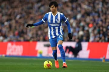 約3カ月ぶり先発の三笘薫、地元メディアから高評価「復帰は素晴らしい」