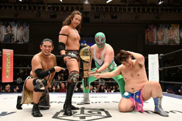 【DDT】NOAH宮脇純太、DDTレギュラー参戦初戦で快勝！　TAKESHITAはDDT流で勝利を挙げ、東京ドームでのWタイトル戦での必勝宣言