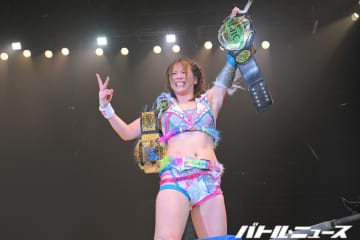 「これからも史上初や快挙を狙ってプロレス界を引っ張っていく」15周年を迎える岩谷麻優が史上初のIWGP女子＆GHC女子王座戴冠歴保持者に