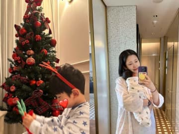 エリック（SHINHWA）の妻ナ・ヘミ、息子たちとの仲睦まじい日常公開