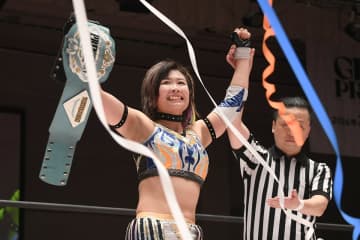 【東京女子】ＭＩＲＡＩがインターナショナル王座初戴冠！「あの時は届かなかったベルト…」