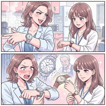 「安物の腕時計で恥ずかしくないの？」笑う同僚。だが、私が過去の思い出話をすると表情が一変【短編小説】