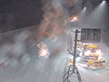 【道央道】空知管内で吹雪 通行止めは16時間半強ぶりすべて解除（5日10:40現在）