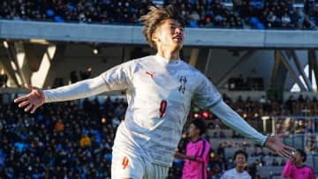 1試合4得点で大暴れのFW倉中悠駕「まだ大迫勇也さんの得点を超えていない」と神村学園で選手権の歴史を塗り替える