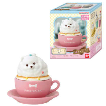 動物たちがふわふわのラテアートに！ 食玩「キャラテアートケース アニマル」本日発売