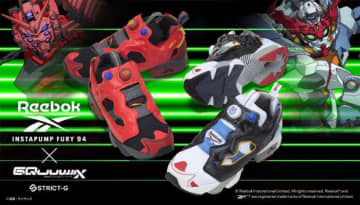ガンダム×Reebokの最新作！“INSTAPUMP FURY 94”コラボ2種が予約開始