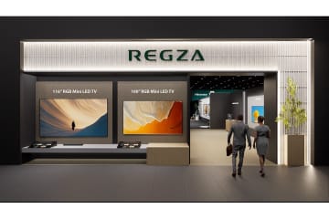 【CES 2026】レグザ、RGB Mini LED技術やAI内蔵エンジン「ZRα」など展示