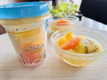 再販希望！宝石みたいなフルーツがぎっしり。「近江屋洋菓子店」×セブンの「プレミアムフルーツポンチ」