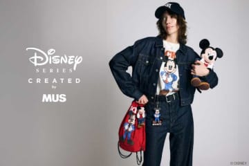 MUS×DENIM MICKEY誕生♡限定アートで楽しむ特別コレクション
