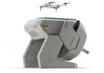 ドローンポートを災害報道に活用、テレビ朝日とKDDIスマートドローンが実証開始