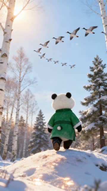 【AI壁紙】二十四節気「小寒」