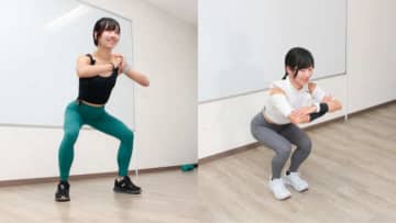 スクワットは痩せたい人に効果的！2分の基礎代謝アップメニュー