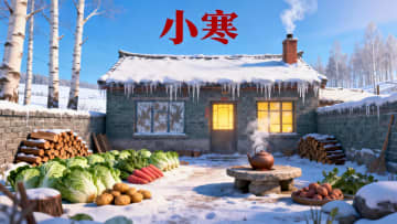 【AI壁紙】二十四節気「小寒」