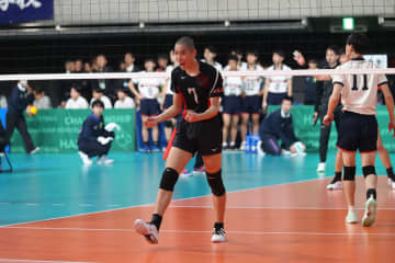 川内商工の194cm1年生田中洸、堂々の春高デビュー！ 入学から最高到達点10cmアップの成長力で「日本一」へ
