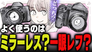 週刊アンケート：【質問】よく使うのはミラーレス？一眼レフ？