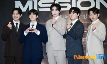 【PHOTO】キム・ドンジュン＆ASTROのMJら、ミュージカル「The Mission：K」記者懇談会に出席