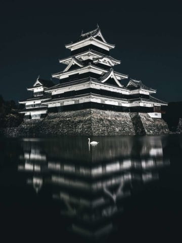 長野で激写された「完璧すぎる城」に9.8万人驚嘆　「凄いタイミング」「神か！？」